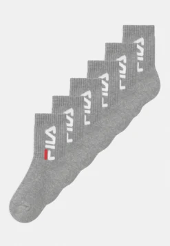 Fila Junior 6 Pack UnisexCalzeGrey Bambini Calze & Calzini 1FI86D002-C11