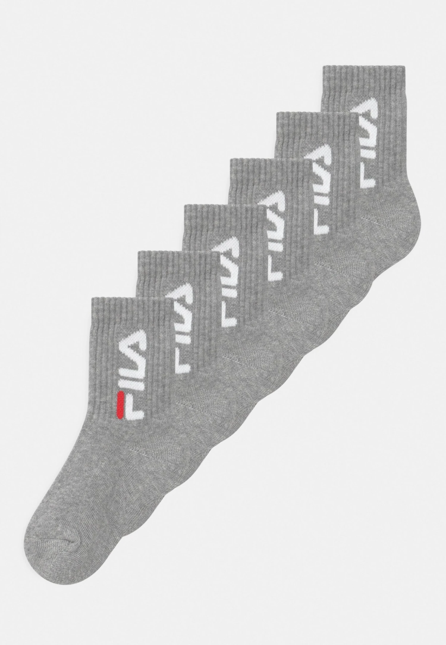 Fila Junior 6 Pack UnisexCalzeGrey Bambini Calze & Calzini 1FI86D002-C11 1 Fila Junior 6 Pack UnisexCalzeGrey Bambini Calze & Calzini 1FI86D002-C11