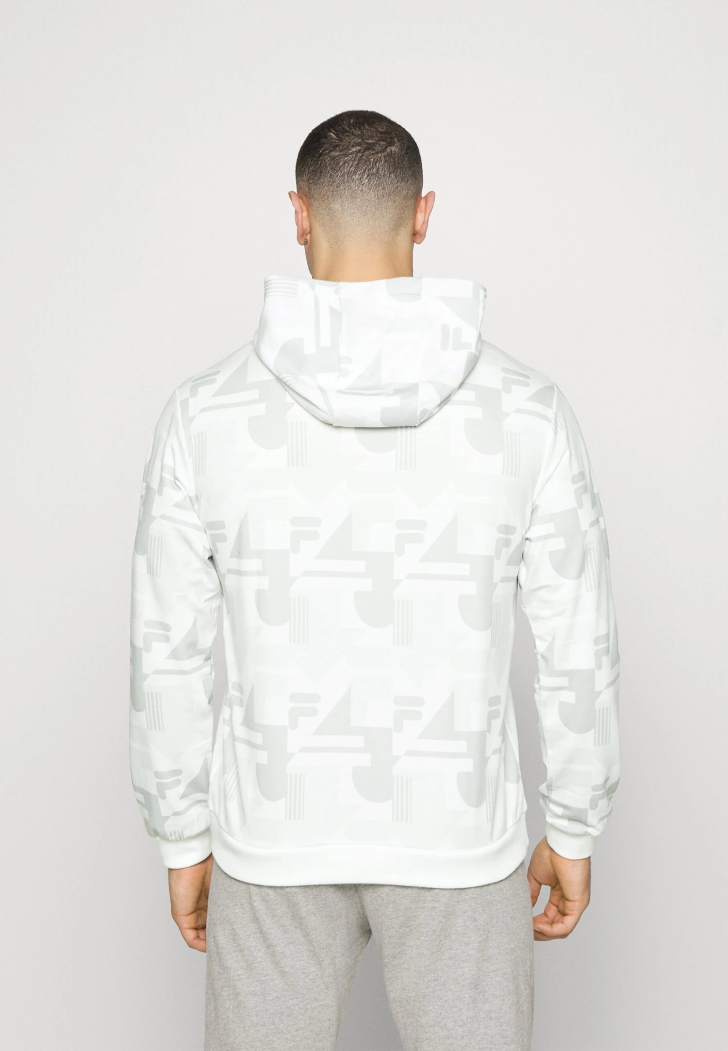 Fila Riad Regular HoodyFelpa Con CappuccioLucent White Uomo Abbigliamento 1FI42G023-A11 3 Fila Riad Regular HoodyFelpa Con CappuccioLucent White Uomo Abbigliamento 1FI42G023-A11 - immagine 3