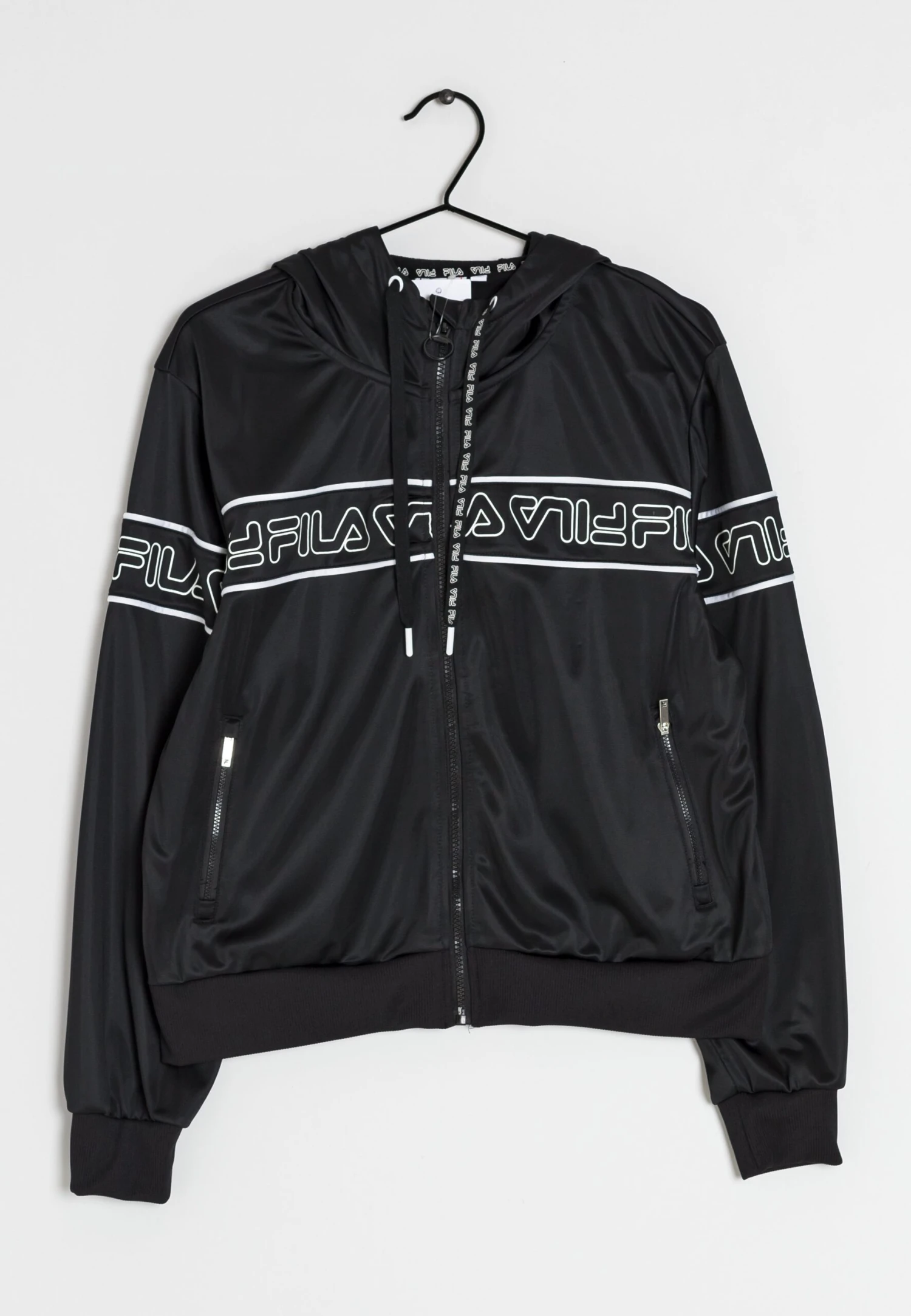 Fila Felpa Con ZipBlack Donna Abbigliamento ZIR01JUEP-001 1 Fila Felpa Con ZipBlack Donna Abbigliamento ZIR01JUEP-001