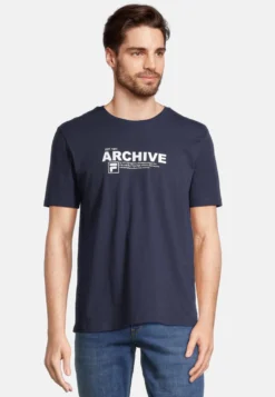 Fila Apparel Burbach T-Shirt Con StampaBlack Iris Uomo T-shirt E Polo 1FI22O07M-K11