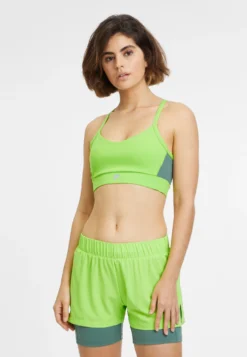Fila RoussasReggiseno Sportivo Con Sostegno LeggeroJasmine Green Donna Abbigliamento 1FI41I00U-M11
