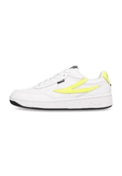 Fila Sevaro - Sneakers Basse - White/Safety Yellow