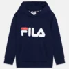 Fila Bajone Classic Logo Hoody UnisexFelpaMedieval Blue Bambini Pullover & Cardigan 1FI26K02X-K11