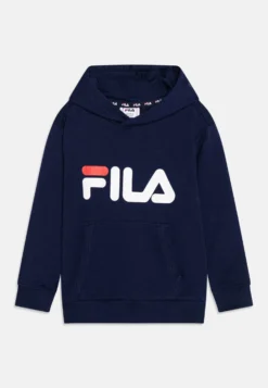 Fila Bajone Classic Logo Hoody UnisexFelpaMedieval Blue Bambini Pullover & Cardigan 1FI26K02X-K11