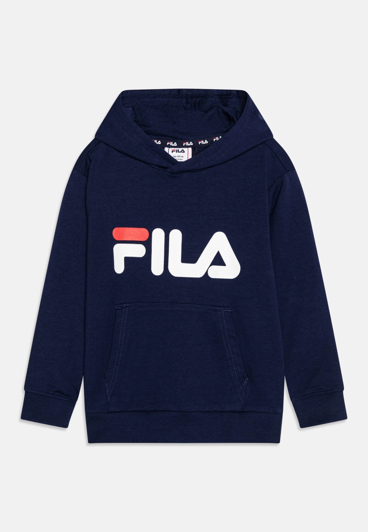 Fila Bajone Classic Logo Hoody UnisexFelpaMedieval Blue Bambini Pullover & Cardigan 1FI26K02X-K11 1 Fila Bajone Classic Logo Hoody UnisexFelpaMedieval Blue Bambini Pullover & Cardigan 1FI26K02X-K11