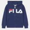 Fila Svindal Logo ZipFelpa Con ZipMedieval Blue Bambini Pullover & Cardigan 1FI26K026-K11
