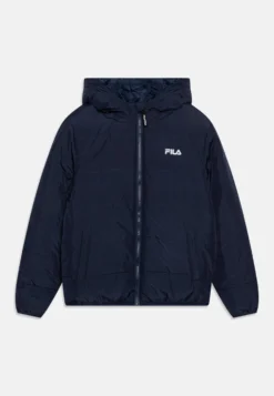 Fila Berghuelen Teens UnisexGiacca InvernaleBlack Iris Bambini Abbigliamento Outwear 1FI26L00S-K11
