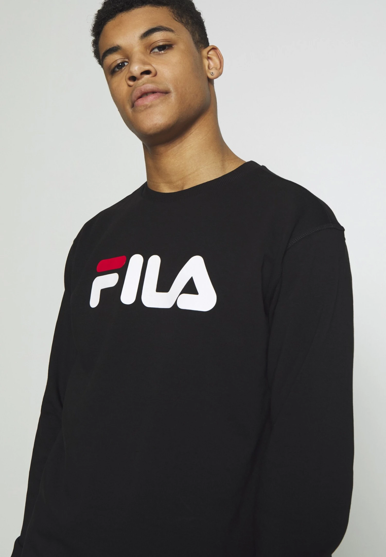 Fila PureFelpaBlack Uomo Maglieria E Felpe 1FI22S01G-Q11 6 Fila PureFelpaBlack Uomo Maglieria E Felpe 1FI22S01G-Q11 - immagine 6