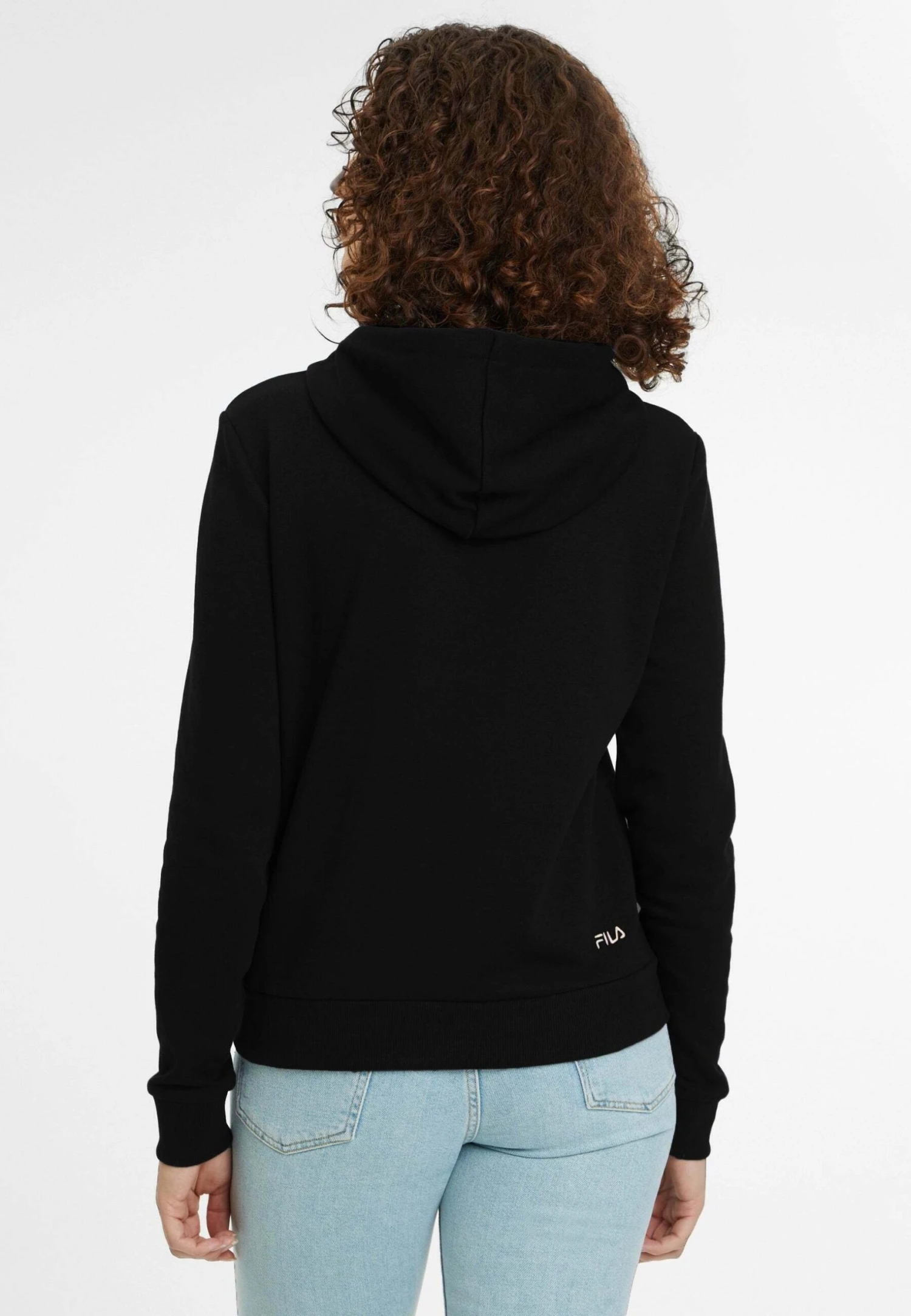 Fila BornheimFelpa Con CappuccioSchwarz Donna Abbigliamento 1FI21J068-Q11 3 Fila BornheimFelpa Con CappuccioSchwarz Donna Abbigliamento 1FI21J068-Q11 - immagine 3