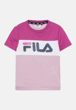 Fila Balimo Blocked Tee UnisexT-Shirt Con StampaFair Orchid/Purple Orchid/Bright White Bambini Abbigliamento 1FI26G02A-J11