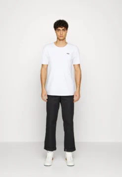 Fila Brod Tee 2 PackT-Shirt BasicBright White/Black Beauty Uomo T-shirt E Polo 1FI22O057-A11