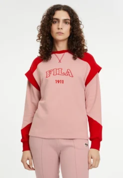 Fila Apparel Tiaret CrewFelpaPale Mauve Donna Felpe 1FI21J05Y-J11