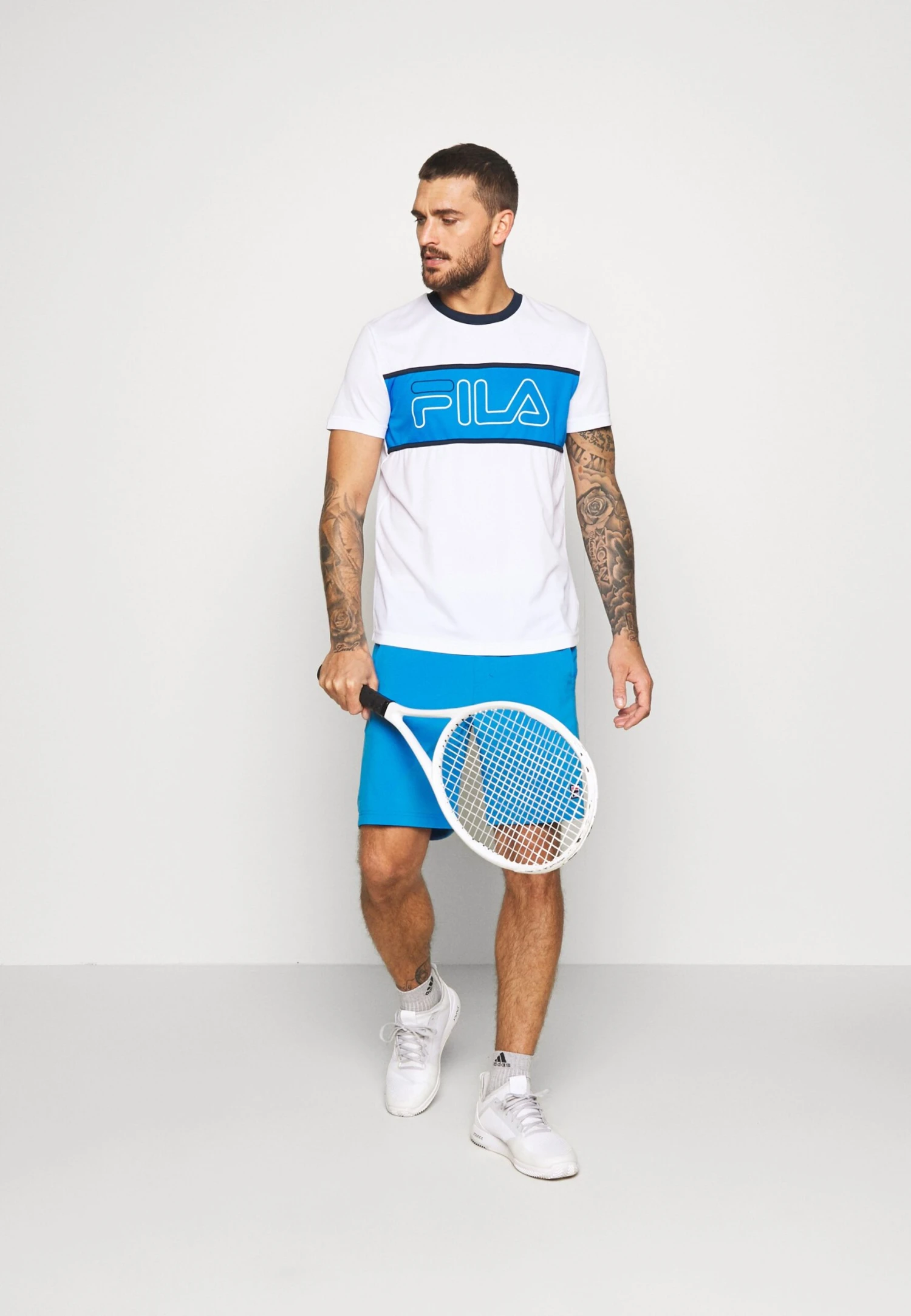 Fila SantanaPantaloncini SportiviSimply Blue Uomo Abbigliamento 1FI42E001-K12 2 Fila SantanaPantaloncini SportiviSimply Blue Uomo Abbigliamento 1FI42E001-K12 - immagine 2