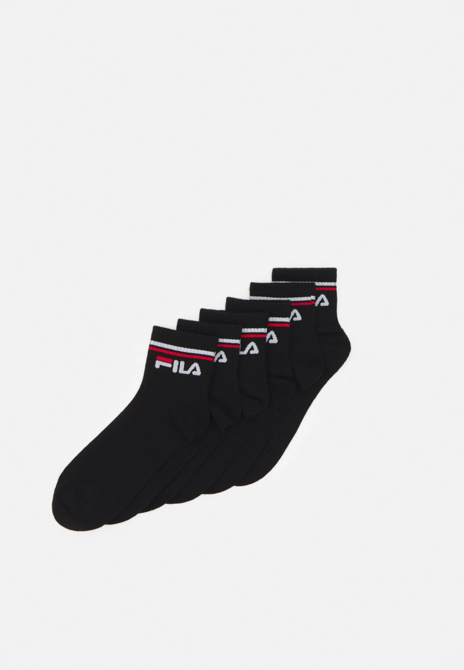Fila Urban Quarter 6 Pack Unisex - Calze - Black 1 Fila Urban Quarter 6 Pack Unisex - Calze - Black
