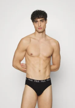 Fila Man Brief 4 Pack - Slip - Black