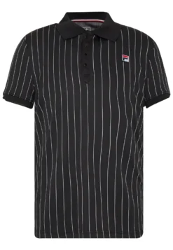 Fila StripesPoloBlack/White Uomo Abbigliamento 1FI42D005-Q11 -Negozio al dettaglio Fila dffd6dcec3cc446980aaa5b82b3881d6 scaled