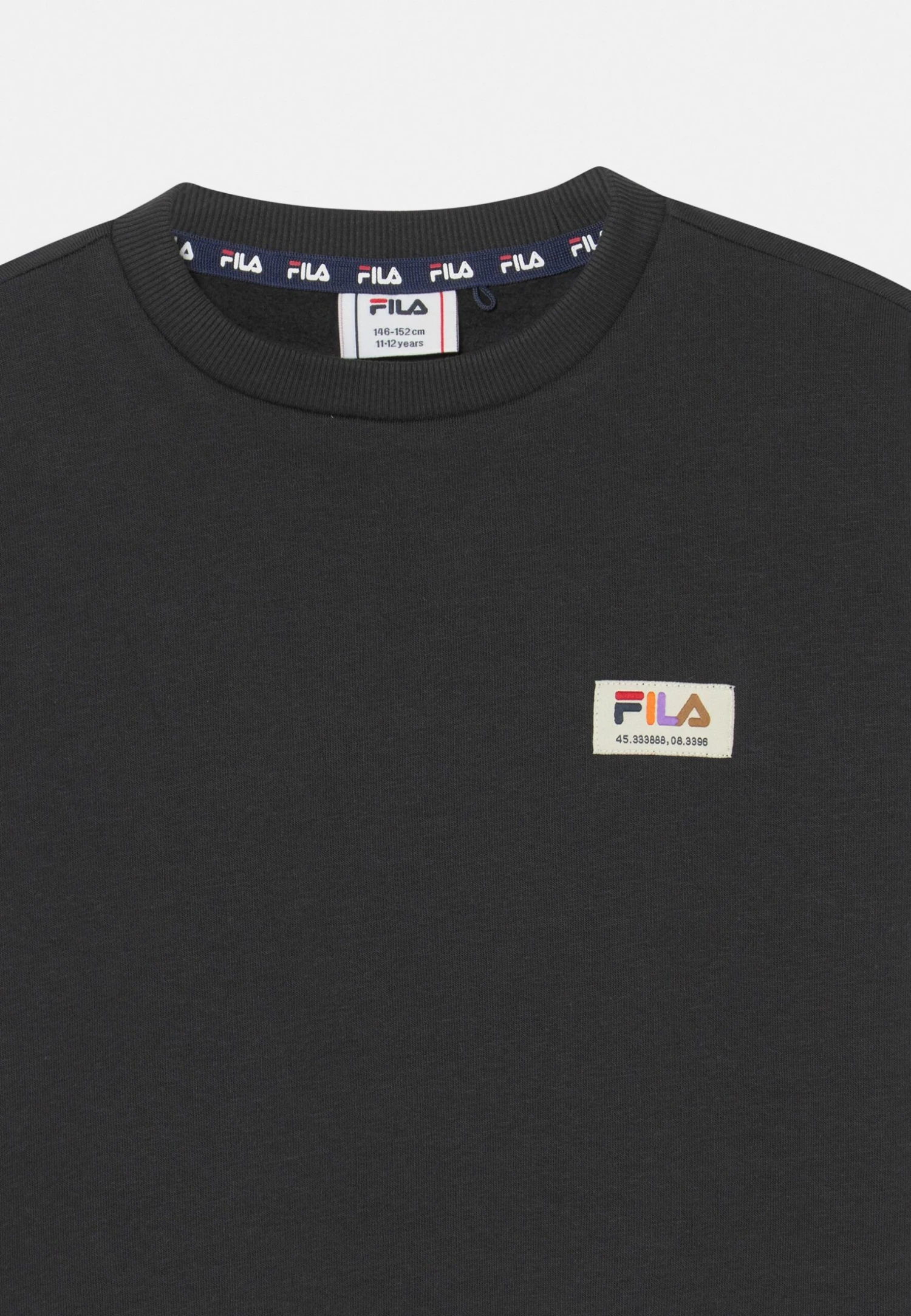 Fila Brüssel Crew BlockedFelpaMoonless Night/Light Grey Melange Bambini Pullover & Cardigan 1FI26K01P-Q11 3 Fila Brüssel Crew BlockedFelpaMoonless Night/Light Grey Melange Bambini Pullover & Cardigan 1FI26K01P-Q11 - immagine 3