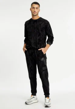 Fila Apparel Barth Crew NeckFelpaPhantom Pure Moire Camoflage Aop Uomo Maglieria E Felpe 1FI22S07J-Q11