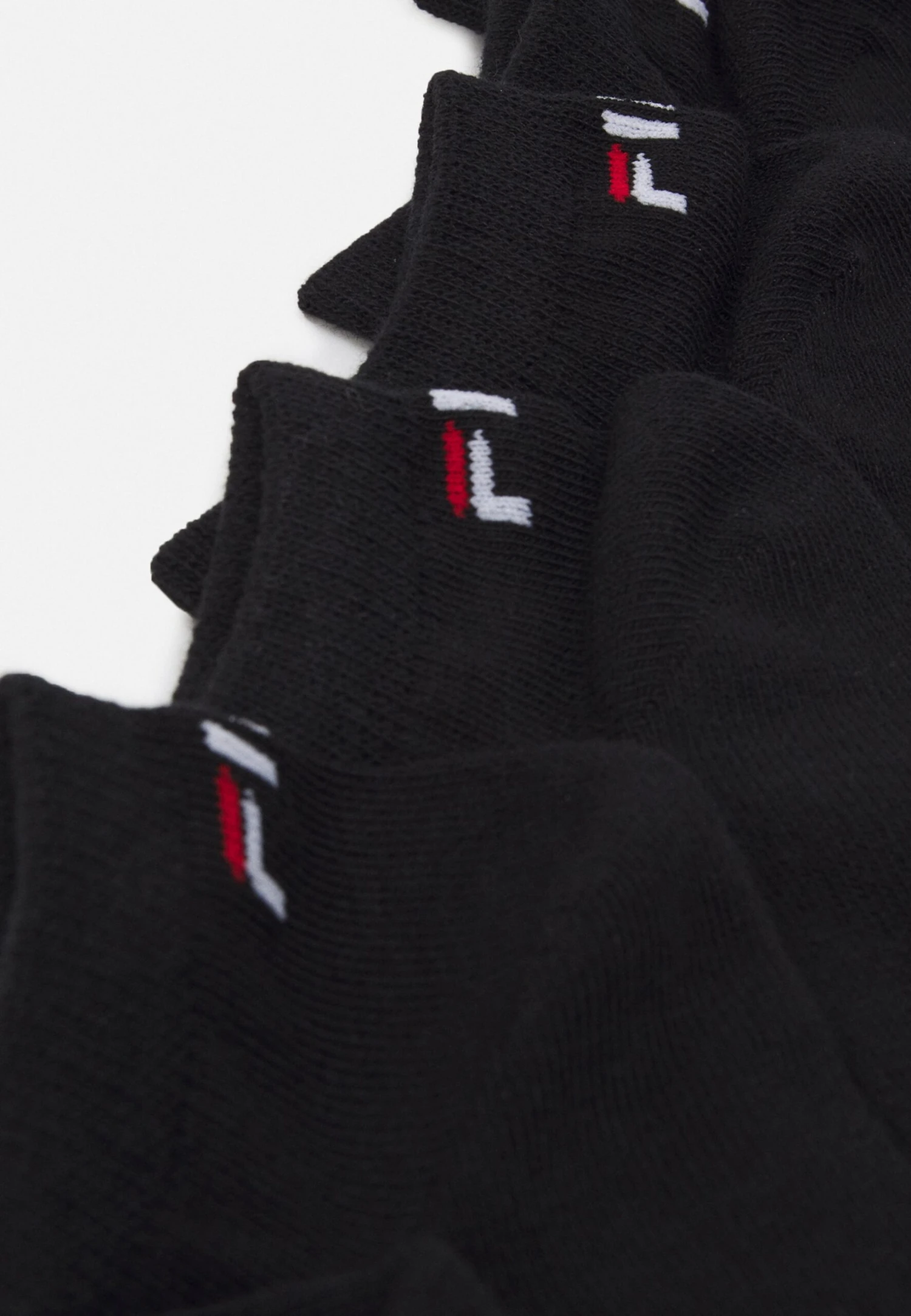Fila Invisible Plain Socks Unisex 6 Pack - Calze - Black 2 Fila Invisible Plain Socks Unisex 6 Pack - Calze - Black - immagine 2