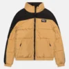 Fila Thalwenden Teens Blocked Puff UnisexGiacca InvernaleIced Coffee/Black Bambini Abbigliamento Outwear 1FI26L00Q-O11