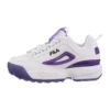 Fila Disruptor T KidsSneakers BasseWhite/Prism Violet Bambini Sneakers 1FI13D02P-A11