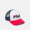 Fila Beppu Trucker Linear Logo Snap Back UnisexCappellinoTrue Red/Bright White/Medieval Blue Donna Cappelli E Foulard 1FI54Q011-A12
