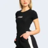 Fila Yuliana T-Shirt Con StampaBlack Donna T-shirt E Top 1FI21D038-Q11