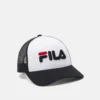 Fila Beppu Trucker Linear Logo Snap Back UnisexCappellinoBlack Beauty/Bright White Uomo Cappellie Berretti 1FI54Q011-A11