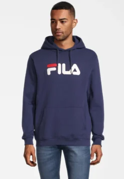 Fila Barumini- Felpa Con Cappuccio - Medieval Blue